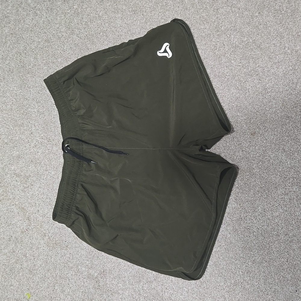 NWOT SILKWORLD Mens Running Stretch Quick Dry Shorts‎ w Zipper Pockets Sz XL